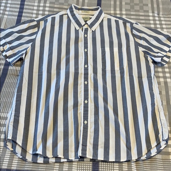 J. Crew Short Sleeve Button Up XL - Picture 1 of 2